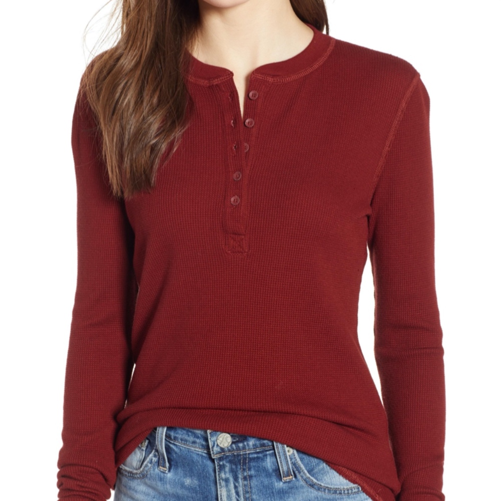 NEW AG Adriano Goldschmied Veda Thermal Top